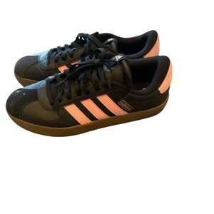 Adidas Black and Gray Athletic Shoes